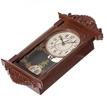 Clockswise Vintage Battery-Operated Wall Clock for Home