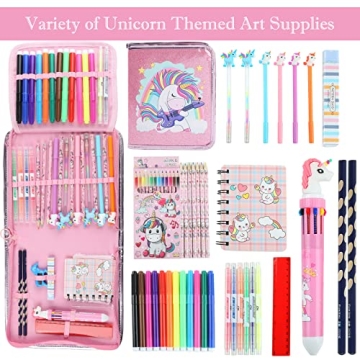 Unicorn Premium Art Set with 44 Creative Supplies