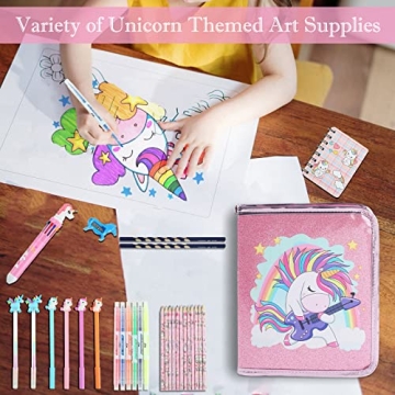 Unicorn Premium Art Set with 44 Creative Supplies