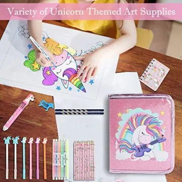 Unicorn Premium Art Set with 44 Creative Supplies