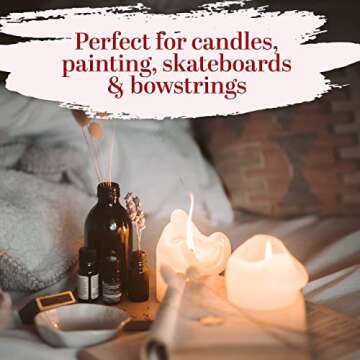 100% Pure Raw Beeswax Block - Perfect for Candle Making