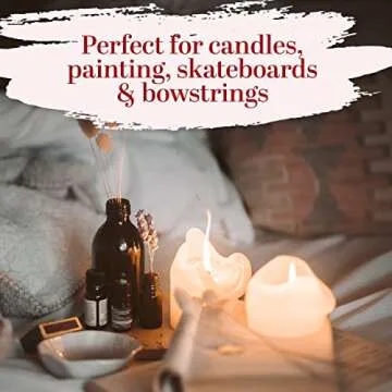 100% Pure Raw Beeswax Block - Perfect for Candle Making