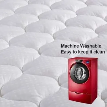 LEISURE TOWN Twin Quilted Mattress Pad Comfort Topper