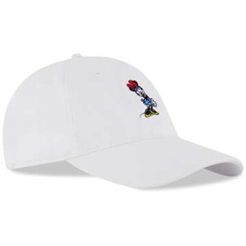 Disney Women's Minnie Mouse Adjustable Baseball Cap