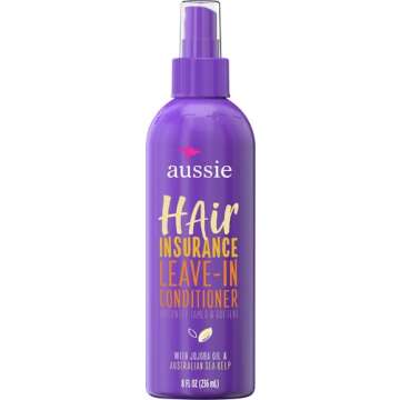 Aussie Conditioner Hair Insurance Leave-in Spray, Citrus, 8 Fl Oz