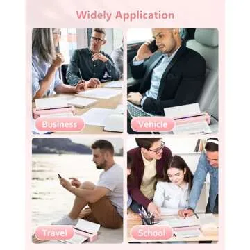 Itari M832 Portable Printers Wireless for Travel - Bluetooth Mobile Thermal Printer, Upgrade Inkless Printer Support 8.5'' x 11''&A4 Roll Paper for Home,School,Office Compatible with Phone & Laptop