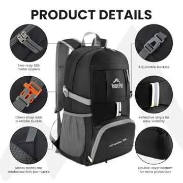 Venture Pal 35L Ultralight Packable Hiking Backpack