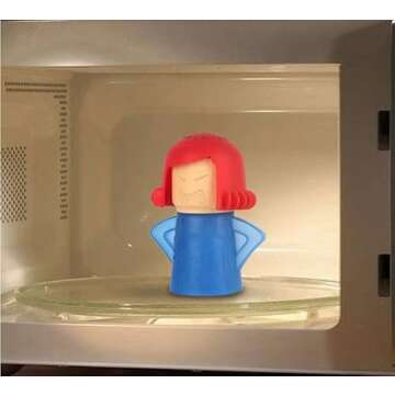 HORNO Angry Mama Microwave Steam Cleaner for Easy Cleaning