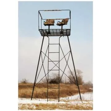Guide Gear 12' Tree Stand Tower for Two Hunters