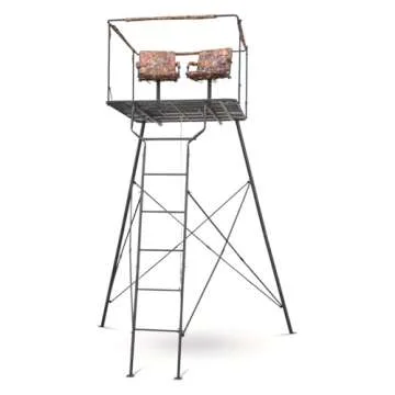 Guide Gear 12' Tree Stand Tower for Two Hunters