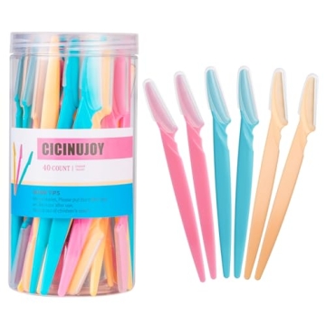 40 Eyebrow and Face Razors for Smooth Skin