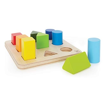 Hape Color and Shape Sorter Toy for Toddlers 18M+