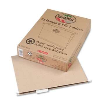 ESS74542 - Pendaflex Earthwise 100% Recycled Paper Hanging Folders