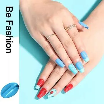 Morovan Bright Color Quick Dry Nail Polish Gift Set