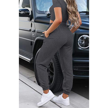 Buy Waitfairy High Waisted Sweatpants for Women