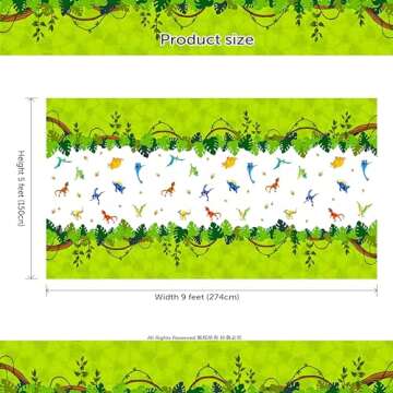 Cheerland Dinosaur Decorations for Birthday Parties