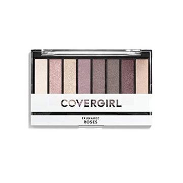 COVERGIRL Trunaked Eyeshadow Palette, Roses 815 - 8 Highly Pigmented Shades for All Skin Tones