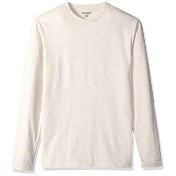 Amazon Essentials Men's Slim-Fit Long-Sleeve T-Shirt for Style and Comfort