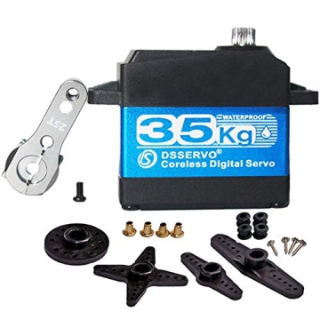 ANNIMOS 35KG Coreless Digital Motor Servo - Waterproof, High Torque & Speed for RC Vehicles