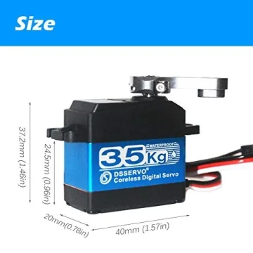 ANNIMOS 35KG Servo High Speed Waterproof for RC Models
