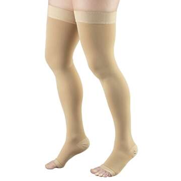 Truform Compression Stockings - 20-30 mmHg Thigh High