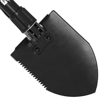 SOG 18.25-Inch Folding Survival Shovel With Saw Edge