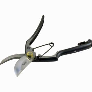 Tobizuka Seisyo Tobisho Pruning Shears - Durable & Sharp 7.9-Inch Garden Tool