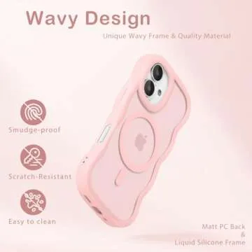Amzfield Magnetic Case for iPhone 16 - Stylish Protection