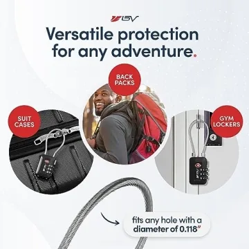 TSA Approved Combination Travel Lock for Secure Luggage