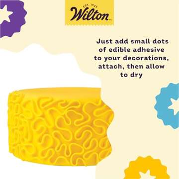 Wilton Dab-N-Hold Edible Adhesive, Cake Glue for Decorating Desserts and Cakes, 2 oz., Transparent