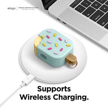 elago Ice Cream Case for AirPods Pro - Fun & Durable