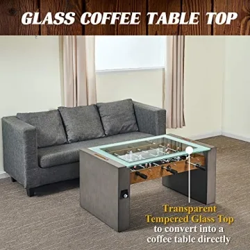 Barrington Urban Set Coffee Foosball Table - 40'' Grey/Brown