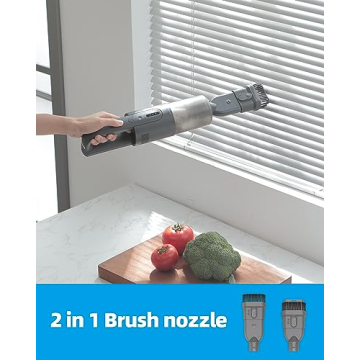 Brigii Cordless Pet Hair Vacuum with Anti-Tangle Tool