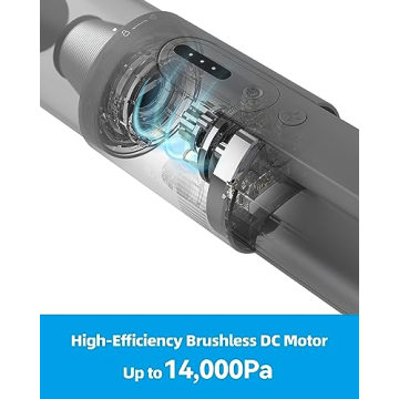 Brigii Cordless Pet Hair Vacuum with Anti-Tangle Tool