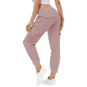 MoFiz Women's Lightweight Hiking Cargo Pants – Comfortable & Stylish for Outdoor Adventures
