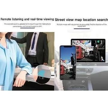 GPS Tracker for Vehicles, No Subscription, No Monthly Fee, Strong Magnetic Vehicle Anti-Lost Tracker, Magnetic Smallest GPS Tracker Locator Real Time, Anti-Theft Micro Tracking Device with Free App