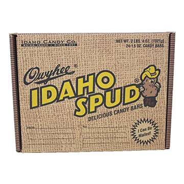 Idaho Candy Idaho Spud Mailer, 1.5-Ounce, 24 Count