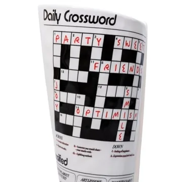 ban.do Vintage Inspired Newspaper Vase for Home Decor