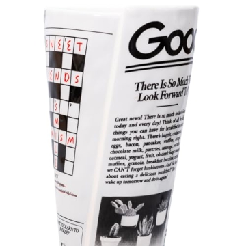 ban.do Vintage Inspired Newspaper Vase for Home Decor