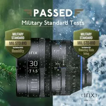 Irix Cine 30mm T1.5 Military Certified Cinema Lens