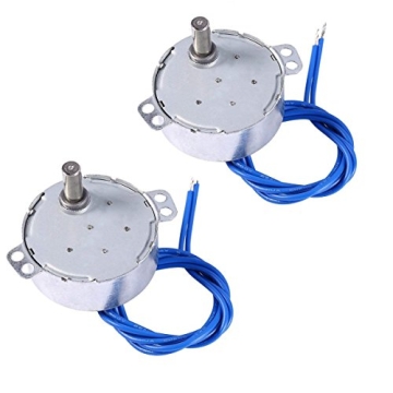 2PCS Synchronous Synchron Motor for Hand-Made Projects, Christmas Displays, and More