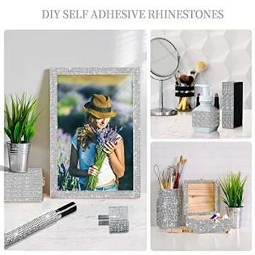 Self Adhesive Crystal Rhinestone Ribbon for Crafts and Decor