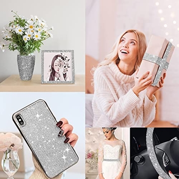 Self Adhesive Crystal Rhinestone Ribbon for Crafts and Decor