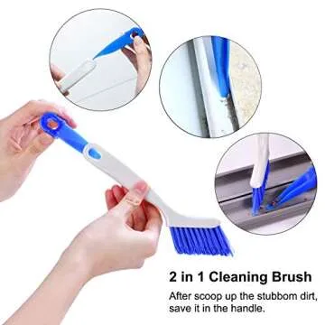 SHUNWEI 2 Pcs Cleaning Brush Set for Home & Kitchen