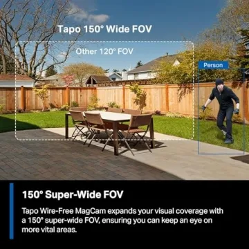 TP-Link 𝗧𝗮𝗽𝗼 MagCam - Top Rated 2K Security Camera