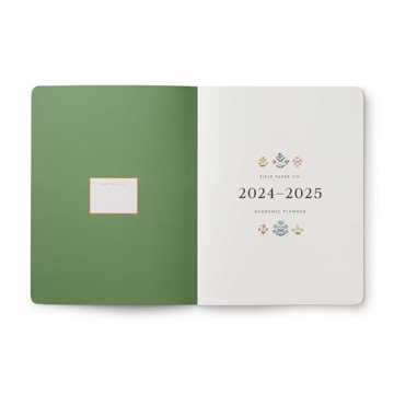 Stylish RIFLE PAPER CO. 2025 Academic Planner for All Ages