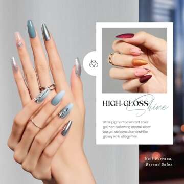 Beetles 23 Pcs Winter Gel Nail Polish Set for Women