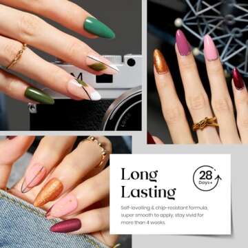 Beetles 23 Pcs Winter Gel Nail Polish Set for Women