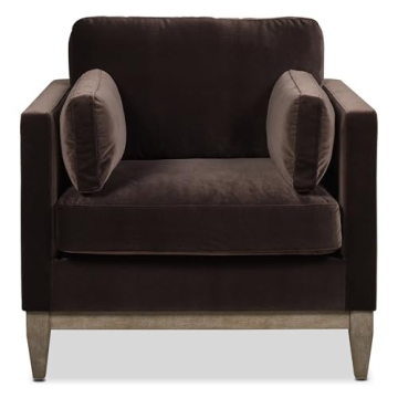 Jennifer Taylor Home Knox Performance Velvet Accent Chair for Comfort and Style