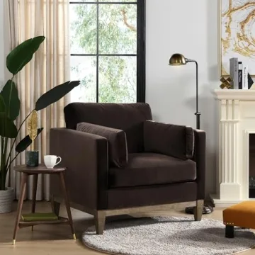 Jennifer Taylor Modern Velvet Accent Chair for Living Room